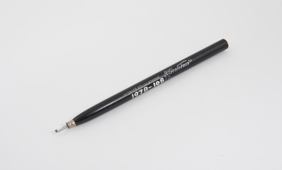 Wheel pen, 'dotted 63', for making dotted lines