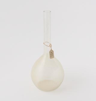 Volumetric flask, associated with M. Berthelot