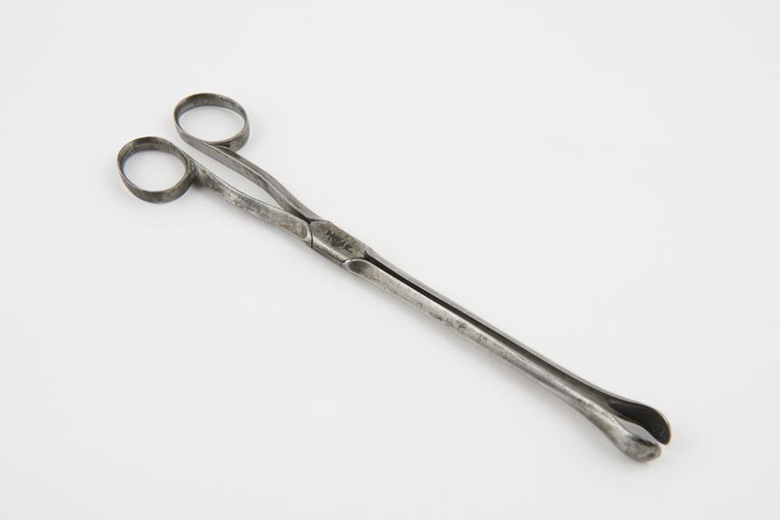 Bullet forceps, by Evans of London, 1783 to 1803, steel