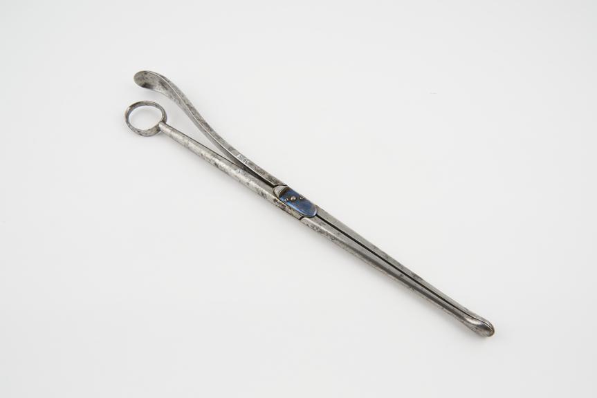 Bullet forceps, probably French, 1801-1900