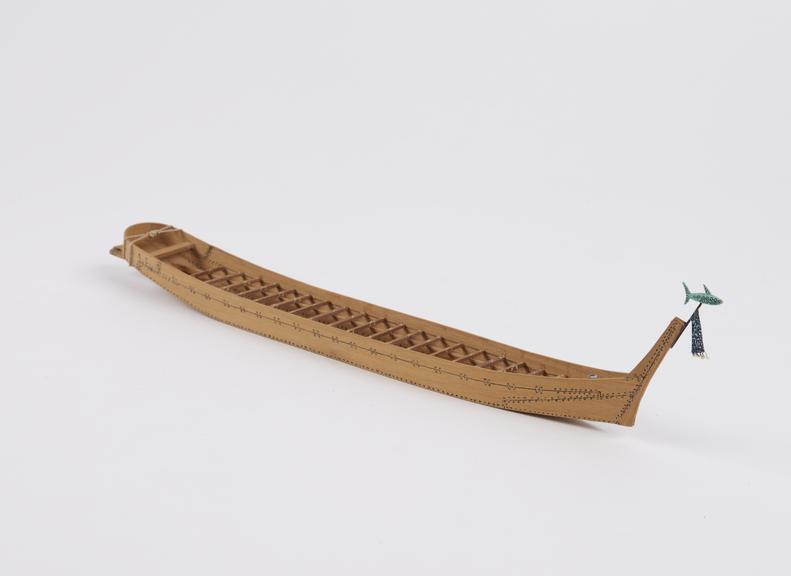 Conjectural reconstruction of a Greek Cycladic Boat' from 2800