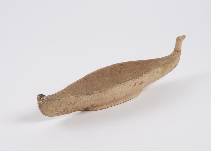 Pottery boat, Greek votive model, probably 1st century AD