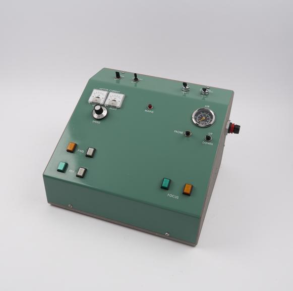 Control panel for Mark I Magnox reactor inspection unit with