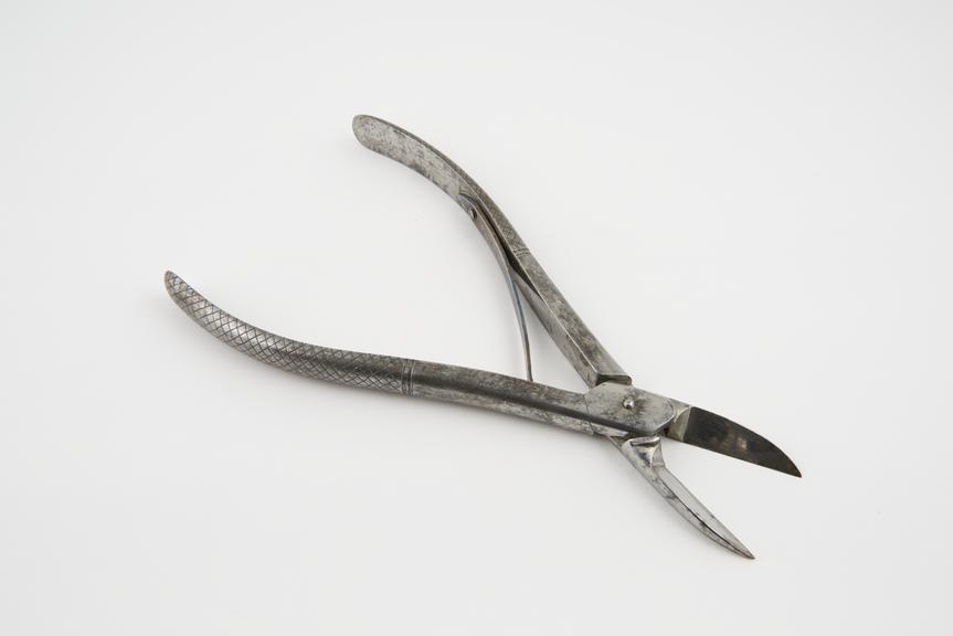 Forceps, bone cutting, Listons, probably 19th century, steel