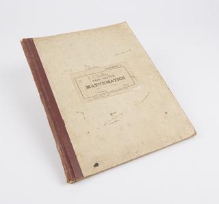 Notebook belonging to J F Doelberg