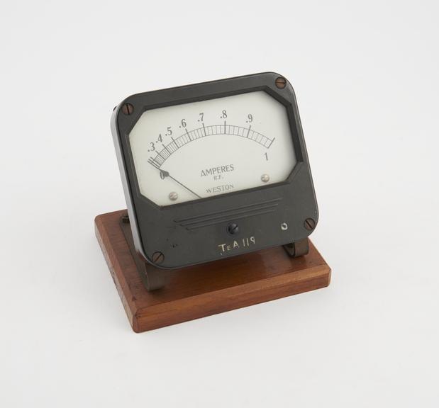 Weston thermoammeter, for R.F. current model 803, serial no.126