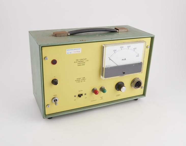 Noise tube power supply, type EE/7A, serial number 31200