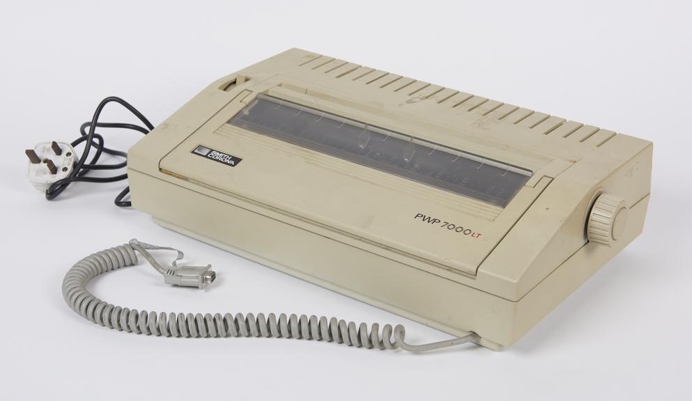 Printer for Smith Corona personal word processor