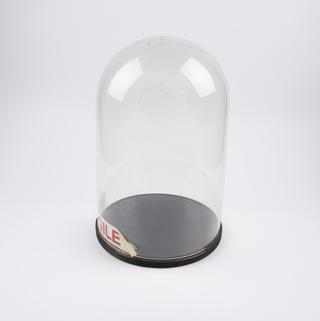 Glass cover, for astatic sine galvanometer, 1860-1875