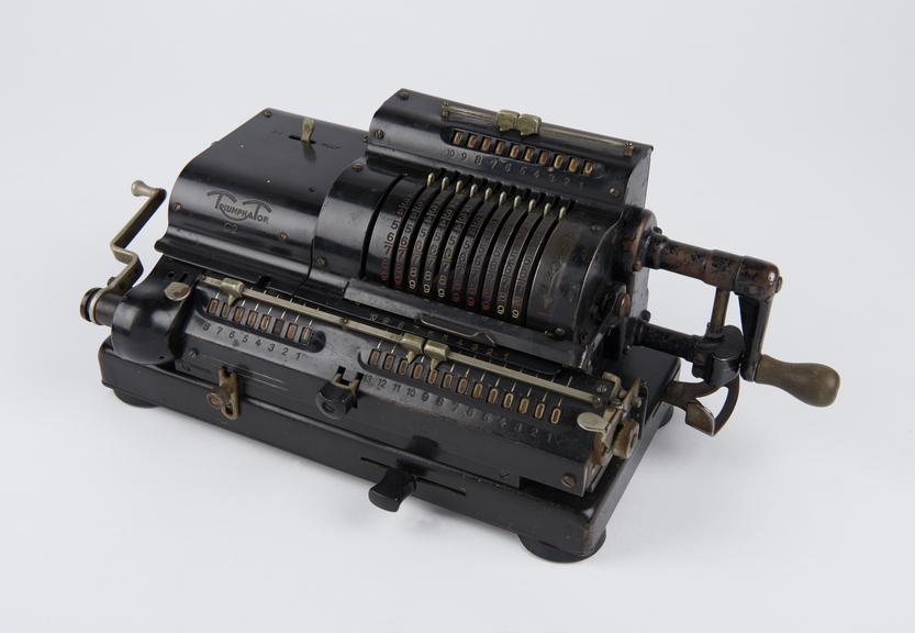 Triumphator hand-operated calculator