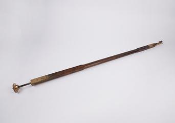 Pendulum rod from public clock by Barnsdale from old Stock Exchange