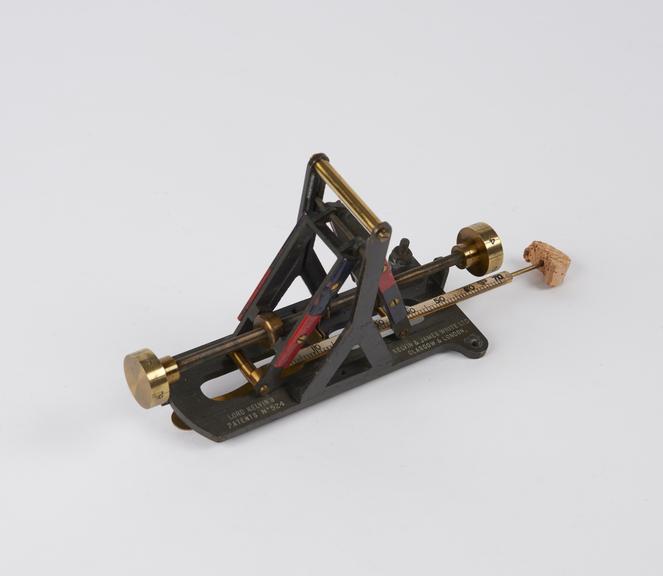 Lord Kelvin's magnetic deflector, c