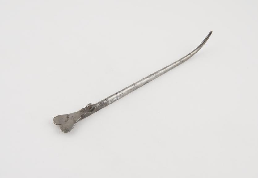 Blade only from Blandin's curved lithotomy staff, median groove