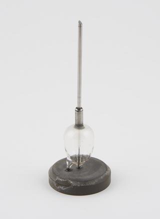 Presentation model of Geiger-Muller tube with medical needle