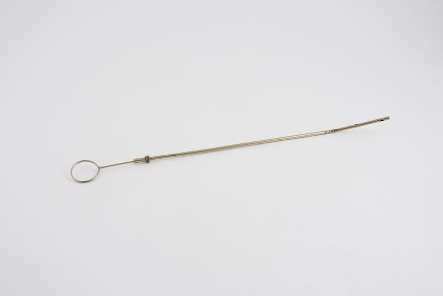 Catheter, uterine, metal, nickel-plated