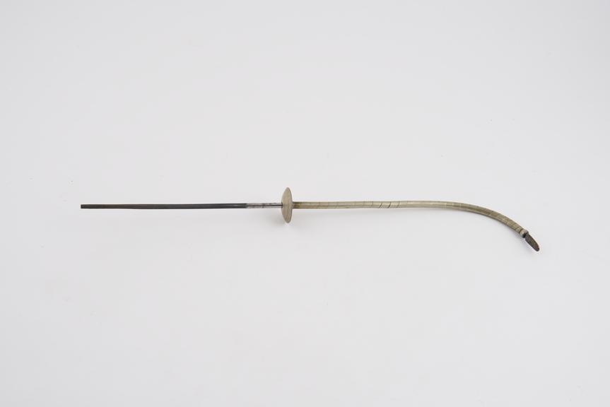 Urethral forceps in flexible catheter, c. 1880