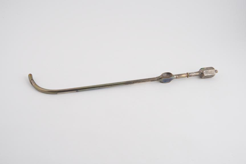 Guyon's silver flushing catheter, for use in lithotomy