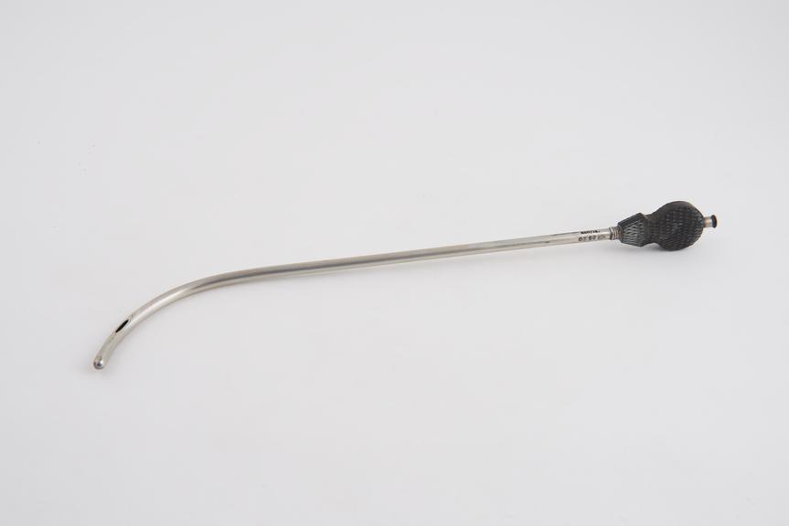 Brodie's single channel silver catheter