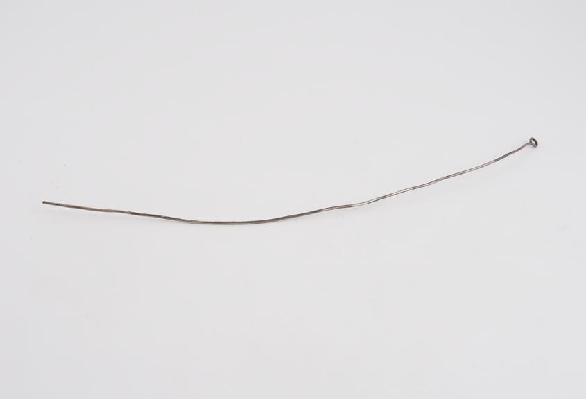 Catheter stylet, silver, c. 1850