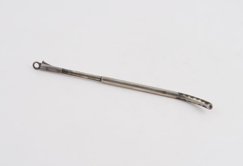 Silver female catheter, telescopic