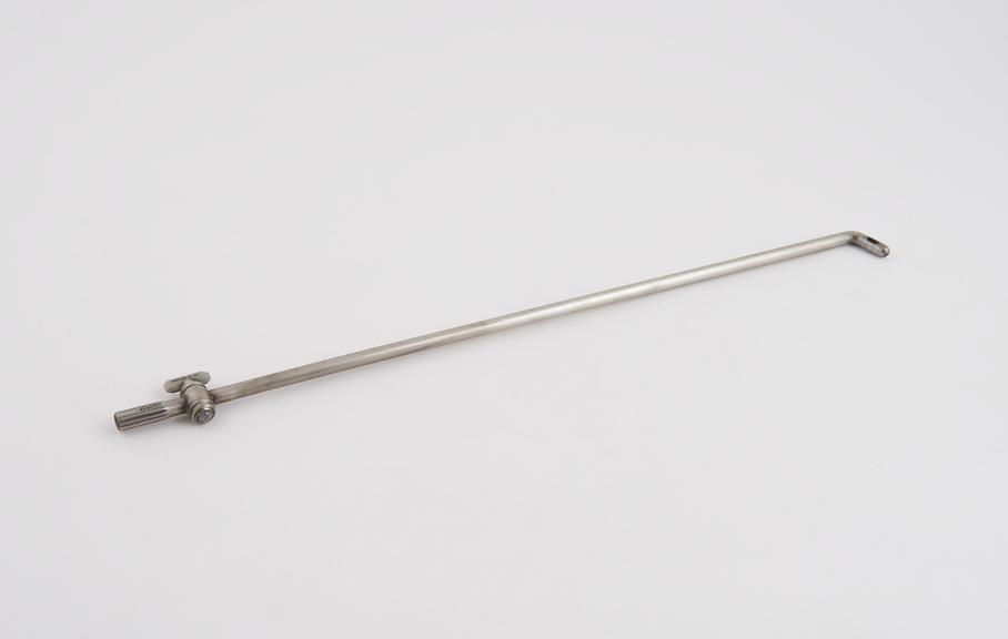 Condee prostatic catheter, metal, by Collin, c. 1880