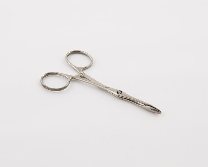 Pean artery forceps, take-off joint, plated steel, by Luer