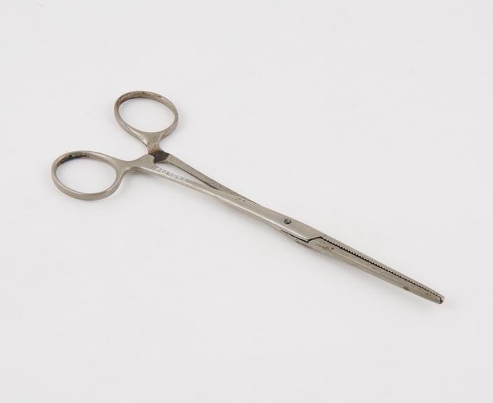 Kocher artery forceps, take-off joint, plated steel, by C.S