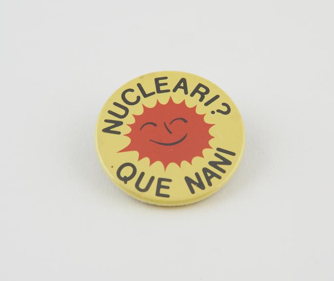 Anti-nuclear energy badge in ozsitansk'