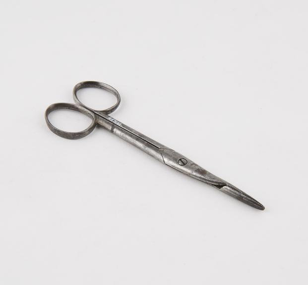 Dressing forceps, steel, probably British, from Dr