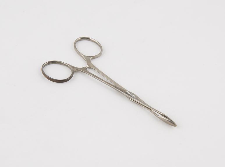 Pean artery forceps, take-off joint, steel, nickel-plated