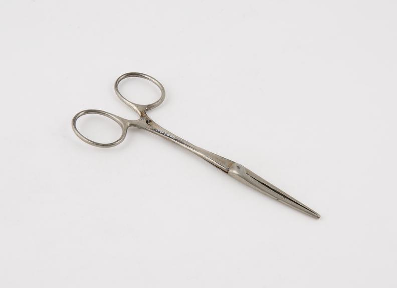 Kocher artery forceps, take-off joint, plated steel