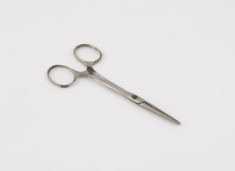 Kocher artery forceps, screw-joint, plated steel