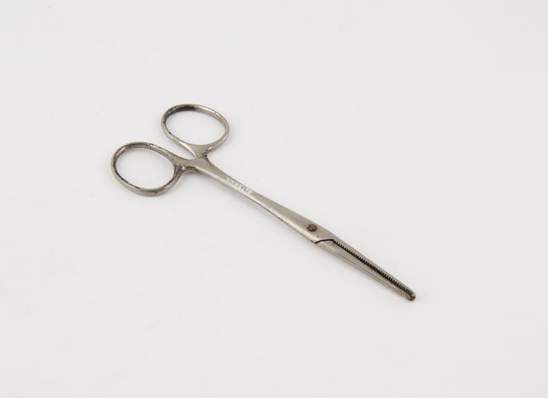 Kocher artery forceps, screw-joint, plated steel