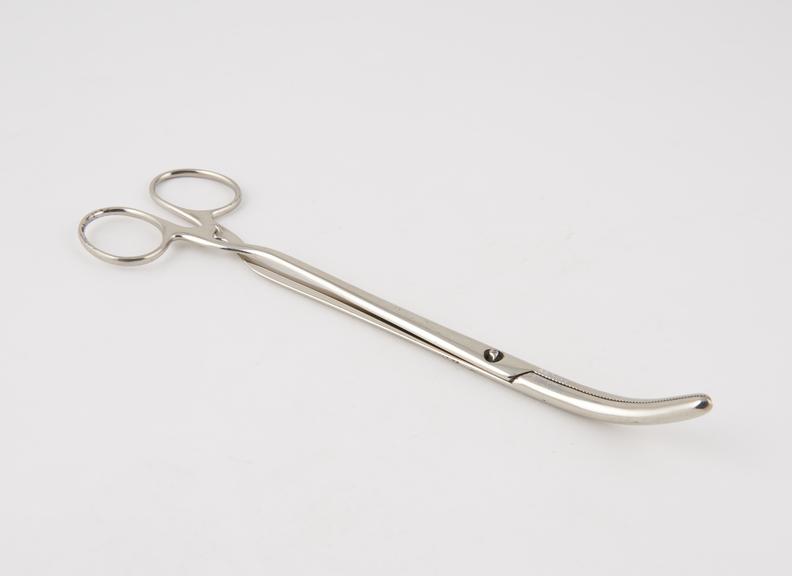 Pean's curved artery forceps, steel, chrome-plated