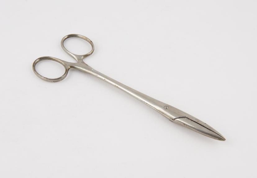 Artery forceps, steel, nickel-plated, by Collin, of Paris