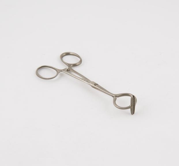 Artery forceps, steel, nickel-plated, by Wenborn of Oxford