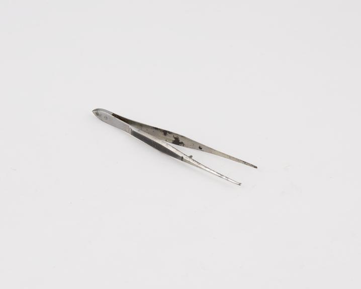 Fixation forceps, steel, probably British, 19th century