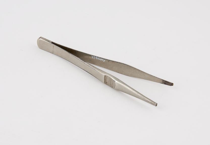 Lane's dissection forceps, steel, plated