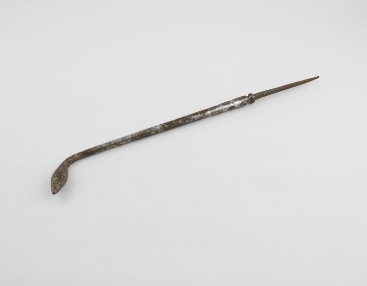 Cautery probably mid 18th to 19th century, steel