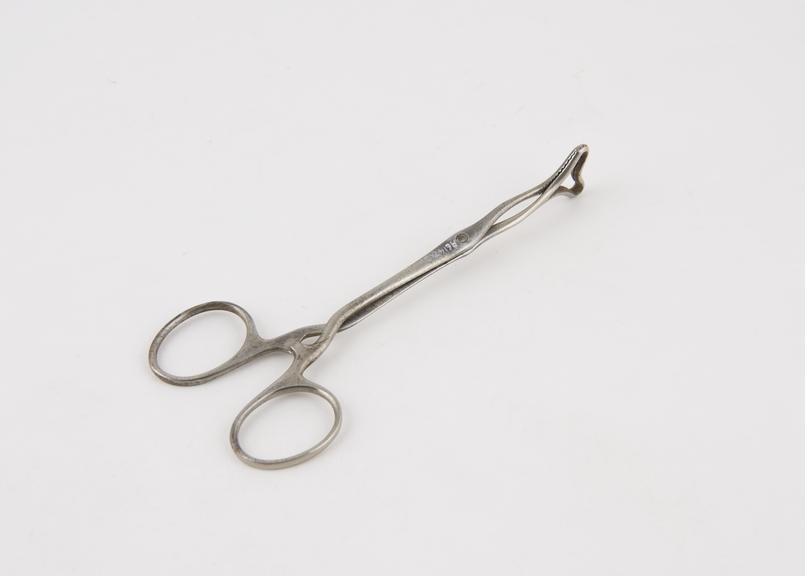 Pean haemostatic forceps, steel, plated, by Favre, French