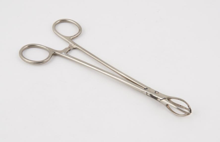 Arbuthnot Lane artery forceps, nickel plated steel, 1880-1920