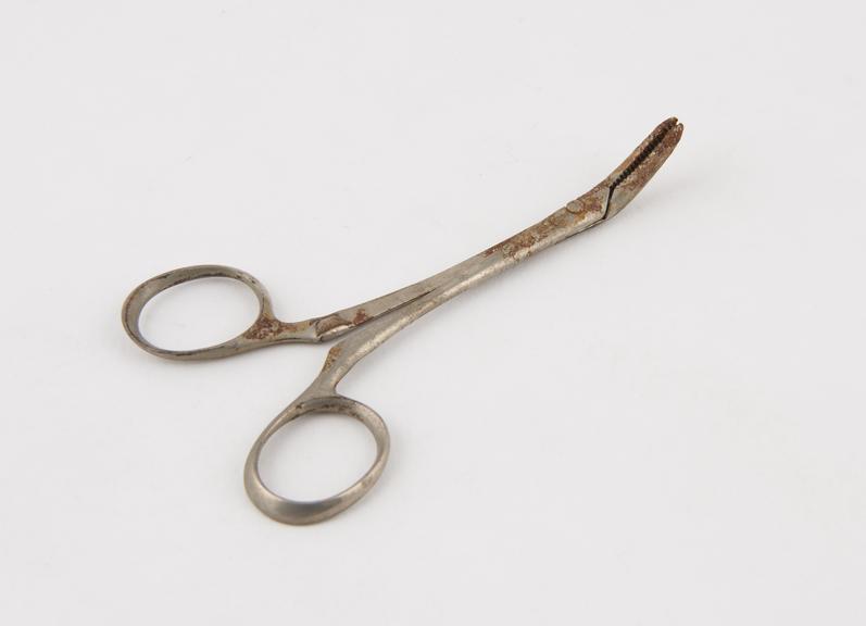 Artery forceps, Spencer Wells, steel, plated, 1880-1920