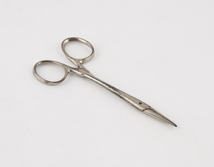 Artery forceps, Pean, steel, plated, late 19th century