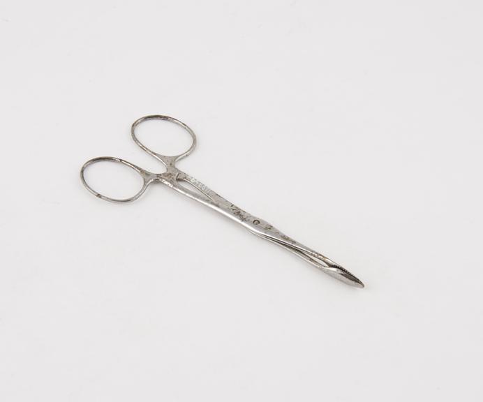 Artery forceps, Pean, steel, plated, by Collin et Cie