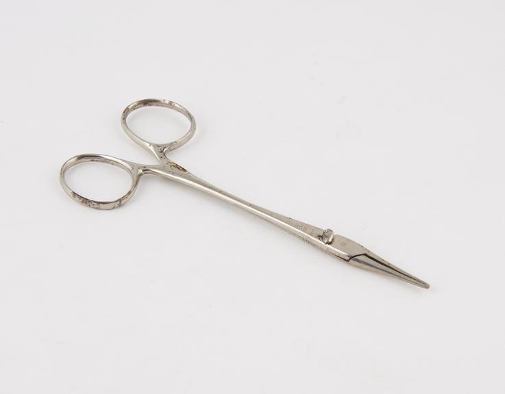 Halstead's artery forceps, plated steel, made by L