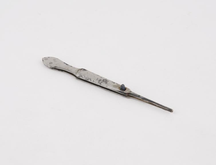 Liston's straight artery forceps, steel, probably British