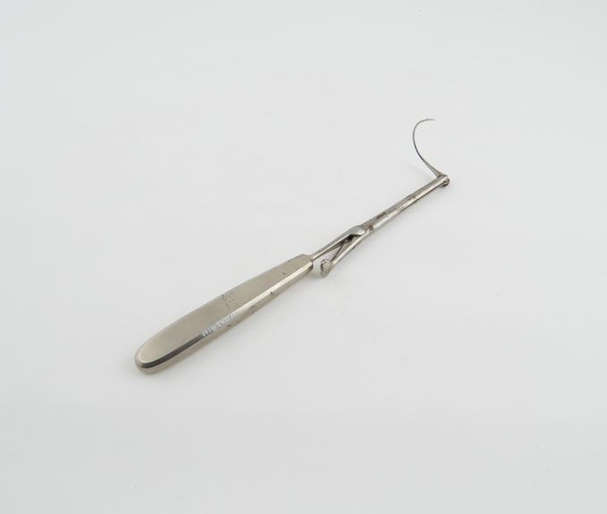 Suture needle, for cleft palate, steel, plated