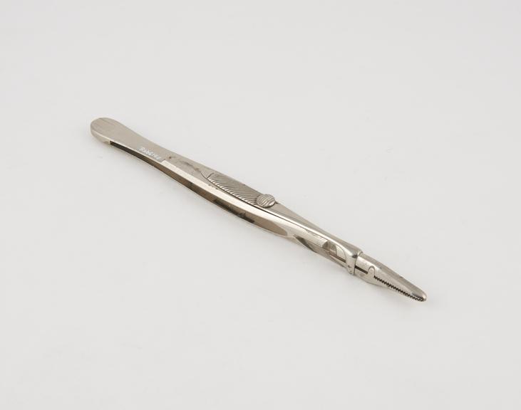 Bryant's torsion forceps, narrow-head take-off joint