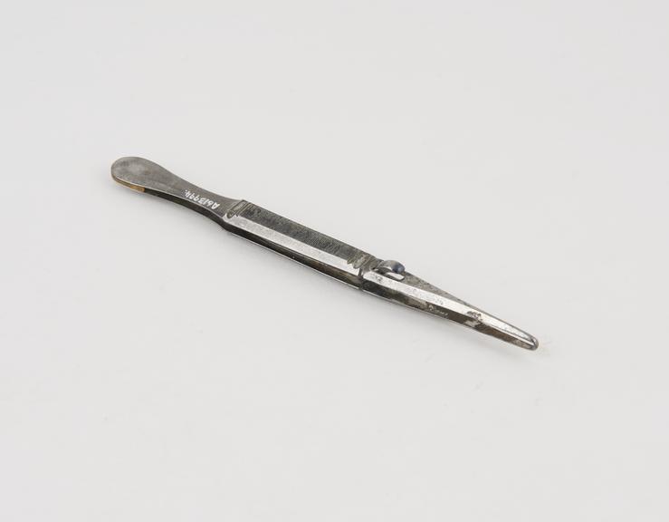 Liston's straight artery forceps, steel