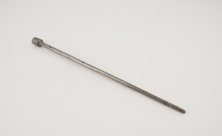 Cautery, probably 18th to mid 19th century, steel, incomplete